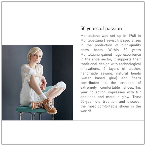 New La Montelliana Nude Italian Leather Marlena Hiker Boot Size 39 - Picture 10 of 10